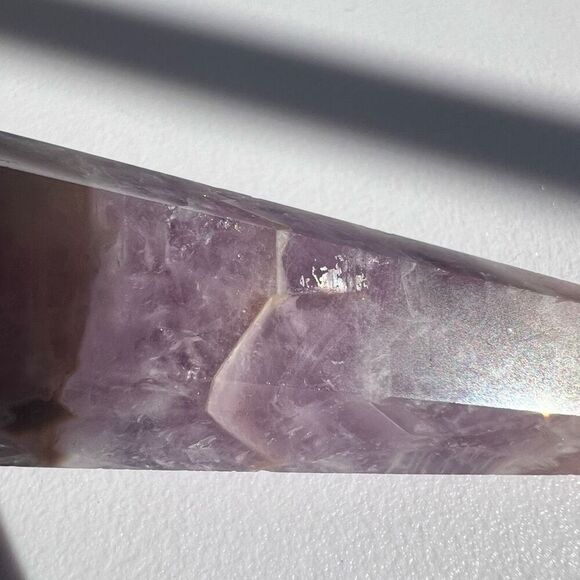 Amethyst Crazy Lace Agate Crystal Wand (#1)‎ - Picture 8 of 13